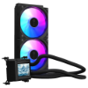Imagem de WATER COOLER KALKAN AURA LCD 240MM PRETO ARGB KLK00102