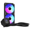 Imagem de WATER COOLER KALKAN AURA DIGITAL 240MM PRETO ARGB KLK00100