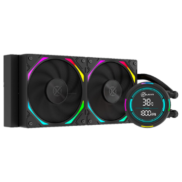 Mostrar detalhes de WATER COOLER KALKAN DELTA V2 240MM ARGB PRETO KLK00066 Imagem de WATER COOLER KALKAN DELTA V2 240MM ARGB PRETO KLK00066
