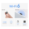 Imagem de ADAPTADOR WIRELESS USB NANO AX300 MA14N MERCUSYS