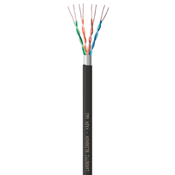 Imagem de CABO DE REDE CAT5E F-UTP CMX LANDUTTI BLINDADO 100M PT CONDUTTI