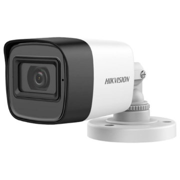 Mostrar detalhes de Camera Hikvision Analogica 5MP Bullet 2.8mm EXIR Smart IR 20m Mic Embutido IP67 DS-2CE16H0T-ITPFS Imagem de Camera Hikvision Analogica 5MP Bullet 2.8mm EXIR Smart IR 20m Mic Embutido IP67 DS-2CE16H0T-ITPFS