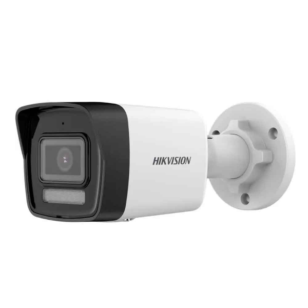 Imagem de Camera Hikvision IP Smart Hybrid Light 2MP Full HD Bullet 2.8mm IR 30m Mic Embutido IP67 DS-2CD1023G2-LIU