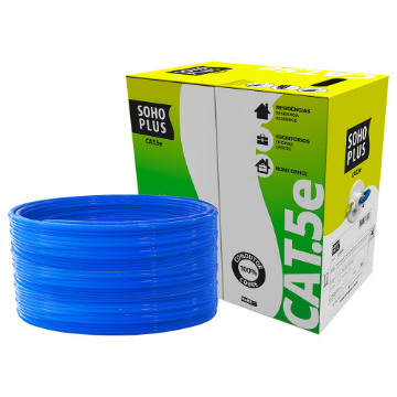 Mostrar detalhes de CABO REDE LAN FURUKAWA SOHOPLUS CAT5E U/UTP CMX AZUL CLARO CERTIFICADO CX 305M Imagem de CABO REDE LAN FURUKAWA SOHOPLUS CAT5E U/UTP CMX AZUL CLARO CERTIFICADO CX 305M