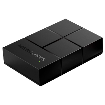 Mostrar detalhes de SWITCH DE MESA 5 PORTAS 10/100/1000MBPS MERCUSYS MS105G Imagem de SWITCH DE MESA 5 PORTAS 10/100/1000MBPS MERCUSYS MS105G