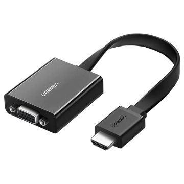 Mostrar detalhes de ADAPTADOR UGREEN HDMI PARA VGA 25CM - MM103 Imagem de ADAPTADOR UGREEN HDMI PARA VGA 25CM - MM103
