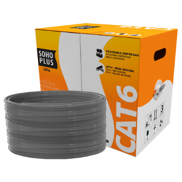 Mostrar detalhes de CABO REDE LAN FURUKAWA SOHOPLUS CAT6 U/UTP CMX CINZA CERTIFICADO CX 305M Imagem de CABO REDE LAN FURUKAWA SOHOPLUS CAT6 U/UTP CMX CINZA CERTIFICADO CX 305M