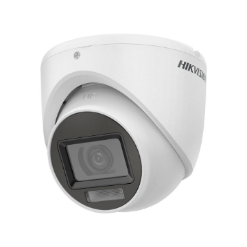 Mostrar detalhes de Camera Hikvision Analogica Smart Hybrid Light 2MP Full HD Turret 2.8mm IR 20m DS-2CE76D0T-EXLPF Imagem de Camera Hikvision Analogica Smart Hybrid Light 2MP Full HD Turret 2.8mm IR 20m DS-2CE76D0T-EXLPF