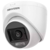 Imagem de Camera Hikvision Analogica Smart Hybrid Light 2MP Full HD Turret 2.8mm IR 20m Mic Embutido DS-2CE76D0T-LPFS