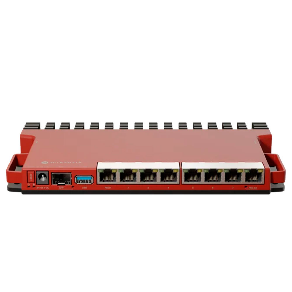 Imagem de ROTEADOR ROUTERBOARD 8 PORTAS GIGABIT + 1 PORTA SFP 2.5GB L009UIGS-RM - MIKROTIK