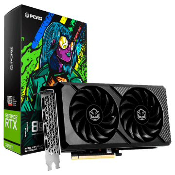 Imagem de PLACA DE VIDEO PCYES GEFORCE RTX 3060 TI 8GB GDDR6 256BITS PVR30608TGR6DF3