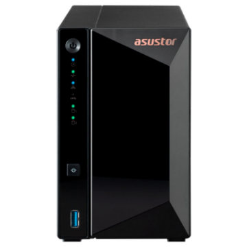 Mostrar detalhes de STORAGE NAS ASUSTOR TORRE S/HD 2 BAIAS REALTEK RTD1619B 1 PORTA LAN 2.5GB - AS3302T V2-US Imagem de STORAGE NAS ASUSTOR TORRE S/HD 2 BAIAS REALTEK RTD1619B 1 PORTA LAN 2.5GB - AS3302T V2-US