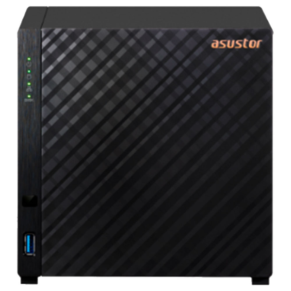 Imagem de STORAGE NAS ASUSTOR TORRE S/HD 4 BAIAS REALTEK RTD1619B 1 PORTA LAN 2.5 - AS1204T-US