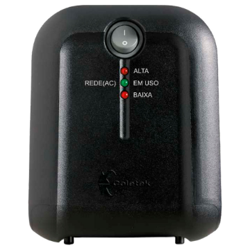 Mostrar detalhes de ESTABILIZADOR COLETEK ES-1050VA BIVOLT AUTOMATICO/115V Imagem de ESTABILIZADOR COLETEK ES-1050VA BIVOLT AUTOMATICO/115V
