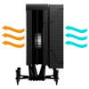 Imagem de COOLER PARA PROCESSADOR AERION ARGB TITAN CPU100 PRETO