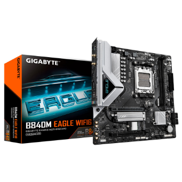 Imagem de PLACA MAE (AMD) GIGABYTE B840M EAGLE WIFI6 1.2 DDR5 AM5