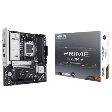 Mostrar detalhes de PLACA MAE (AMD) ASUS PRIME B850M-A DDR5 AM5 Imagem de PLACA MAE (AMD) ASUS PRIME B850M-A DDR5 AM5