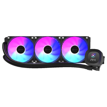 Mostrar detalhes de WATER COOLER KALKAN AURA DIGITAL 360MM PRETO ARGB KLK00101 Imagem de WATER COOLER KALKAN AURA DIGITAL 360MM PRETO ARGB KLK00101