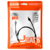 Imagem de CABO REDE PLUSCABLE PATCH CORD CAT.6 5M - PC-ETH6U50BK