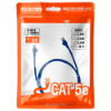 Imagem de CABO REDE PLUSCABLE PATCH CORD CAT.5E 1.5M - PC-ETHU15BL