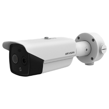 Imagem de Camera Hikvision Termica Optica Bi-espectro HeatPro Bullet 10mm IP67 DS-2TD2617-10/QA