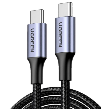 Mostrar detalhes de CABO UGREEN USB-C PARA USB-C NYLON TRANCADO 60W 2M - US261 Imagem de CABO UGREEN USB-C PARA USB-C NYLON TRANCADO 60W 2M - US261