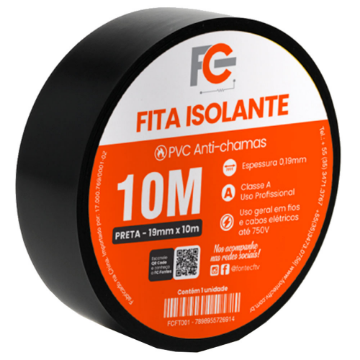 Mostrar detalhes de FITA ISOLANTE PROFISSIONAL ANTI CHAMAS 10M FCFT001 FC FONTES Imagem de FITA ISOLANTE PROFISSIONAL ANTI CHAMAS 10M FCFT001 FC FONTES