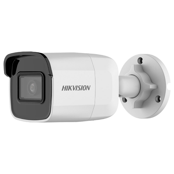 Imagem de Camera Hikvision IP 2MP Full HD Bullet 4mm IR 30m Slot MicroSD IP67 DS-2CD2021G1-I