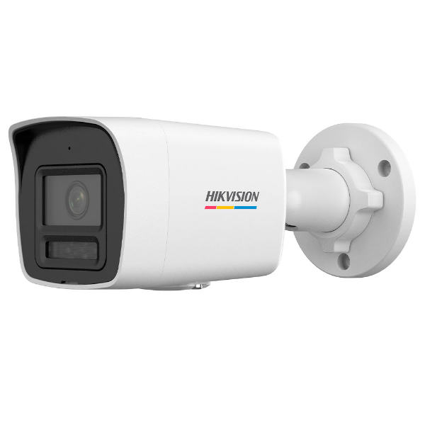 Imagem de Camera Hikvision IP AcuSense ColorVu 3.0 2MP Full HD Bullet 2.8mm Luz Branca 30m Mic Embutido IP67 DS-2CD1027G3-LIU