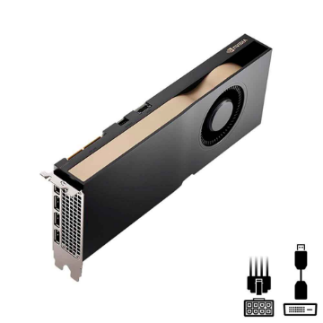 Imagem de PLACA DE VIDEO PNY NVIDIA QUADRO RTX A4500 20GB GDDR6 320BIT VCNRTXA4500-PB