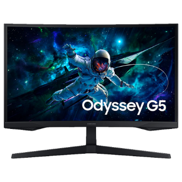 Mostrar detalhes de MONITOR 27" SAMSUNG LS27CG552ELMZD ODYSSEY G5 GAMER CURVO QHD / 165Hz / 1MS / HDMI / DP Imagem de MONITOR 27" SAMSUNG LS27CG552ELMZD ODYSSEY G5 GAMER CURVO QHD / 165Hz / 1MS / HDMI / DP