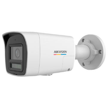Imagem de Camera Hikvision IP Live Guard ColorVu 2MP Full HD Bullet 2.8mm Luz Branca 30m Mic Embutido Slot MicroSD IP67 DS-2CD1027G2H-LIUF/SRB