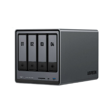 Imagem de STORAGE NAS UGREEN TORRE 112TB S/HD 4 BAIAS INTEL PENTIUM GOLD 8505 LAN 10GBE + 2.5GB - DXP4800 PLUS