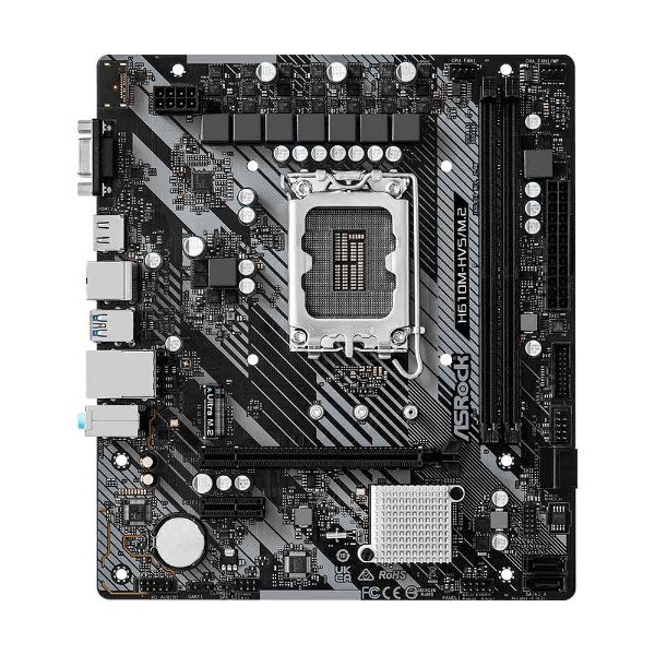 Imagem de PLACA MAE (INTEL) ASROCK H610M-HVS M.2 DDR4 LGA1700 12° 13° E 14° GERACAO
