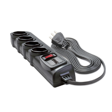Mostrar detalhes de FILTRO DE LINHA SMS 62329 BIVOLT 4T CABO 3M PRETO BLISTER Imagem de FILTRO DE LINHA SMS 62329 BIVOLT 4T CABO 3M PRETO BLISTER