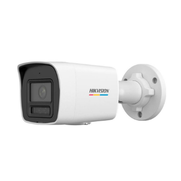 Imagem de Camera Hikvision IP ColorVu Smart Hybrid Light 2MP Full HD Bullet 4mm Luz Branca 30m Mic Embutido IP67 DS-2CD1027G2H-LIU