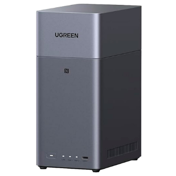 Mostrar detalhes de STORAGE NAS UGREEN TORRE 64TB S/HD 2 BAIAS DH2300 1 PORTA 1GB - DH2300 Imagem de STORAGE NAS UGREEN TORRE 64TB S/HD 2 BAIAS DH2300 1 PORTA 1GB - DH2300