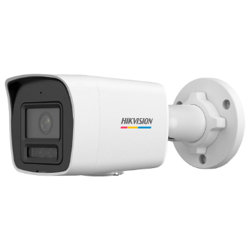 Imagem de Camera Hikvision IP AcuSense ColorVu 3.0 2MP Full HD Bullet 2.8mm Luz Branca 30m Mic Embutido IP67 DS-2CD1027G3-LIU