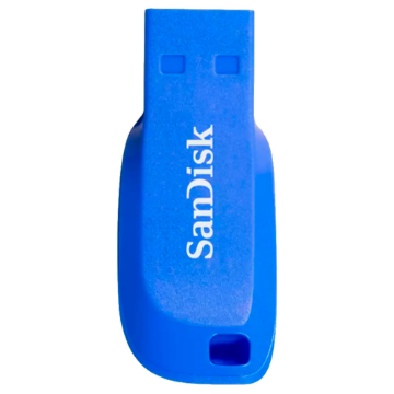 Mostrar detalhes de PEN DRIVE SANDISK CRUZER BLADE SDCZ50 32GB AZUL - SDCZ50C-032G-B35BE Imagem de PEN DRIVE SANDISK CRUZER BLADE SDCZ50 32GB AZUL - SDCZ50C-032G-B35BE