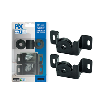 Mostrar detalhes de SUPORTE TV FIXO UNIVERSAL 10" A 85" COMPACTO PIX - 079-0028 Imagem de SUPORTE TV FIXO UNIVERSAL 10" A 85" COMPACTO PIX - 079-0028