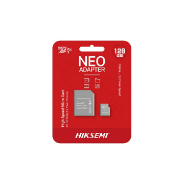 Mostrar detalhes de CARTAO DE MEMORIA SD HIKSEMI CLASS 10UHS-I 128GB MICRO+ADAPTADOR - HS-TF-C1/128G/ADAPTER Imagem de CARTAO DE MEMORIA SD HIKSEMI CLASS 10UHS-I 128GB MICRO+ADAPTADOR - HS-TF-C1/128G/ADAPTER