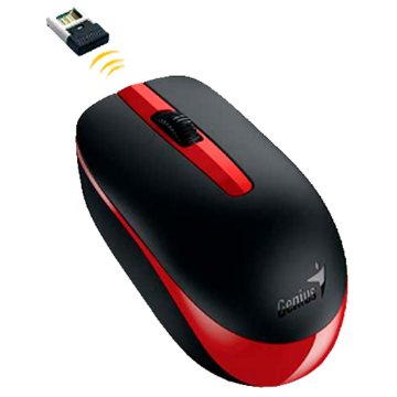 Mostrar detalhes de MOUSE GENIUS NX-7007 SEM FIO VERMELHO Imagem de MOUSE GENIUS NX-7007 SEM FIO VERMELHO