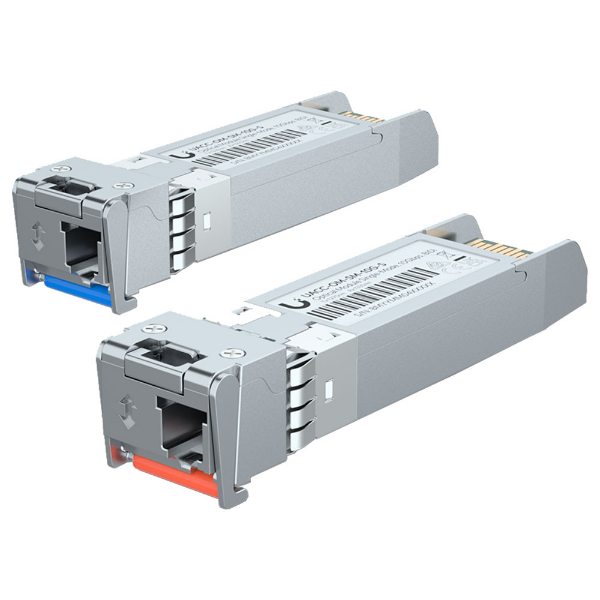 Imagem de MODULO UBIQUITI MINI GBIC/SFP+ MONOMODO 1LC 10GBPS 10KM UACC-OM-SM-10G-S-2 (2-PACK)