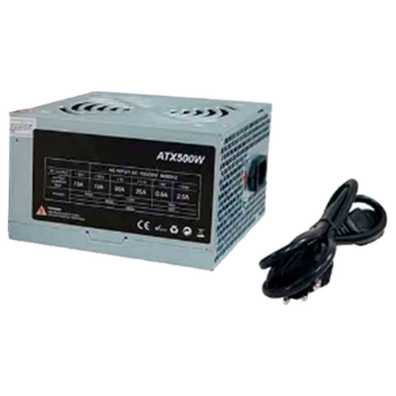 Mostrar detalhes de FONTE DE ALIMENTACAO ATX 500W BRAZIL PC BPC/5350-M 24 PINOS COM CABO Imagem de FONTE DE ALIMENTACAO ATX 500W BRAZIL PC BPC/5350-M 24 PINOS COM CABO