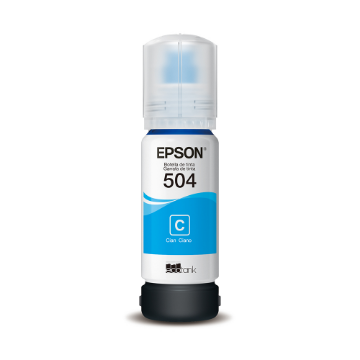 Mostrar detalhes de GARRAFA/REFIL DE TINTA EPSON T504222-BR CIANO P/ L4150 L4160 L6171 Imagem de GARRAFA/REFIL DE TINTA EPSON T504222-BR CIANO P/ L4150 L4160 L6171