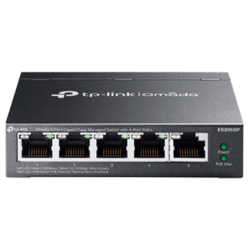 Mostrar detalhes de SWITCH GERENCIAVEL AGILE GIGABIT DE 5 PORTAS COM 4 PORTAS POE+ ES205GP TP-LINK Imagem de SWITCH GERENCIAVEL AGILE GIGABIT DE 5 PORTAS COM 4 PORTAS POE+ ES205GP TP-LINK