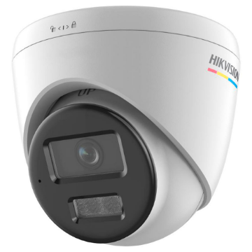 Imagem de Camera Hikvision IP ColorVu 4MP Turret 4mm Luz Branca 30m Mic Embutido IP67 DS-2CD1347G2H-LIU