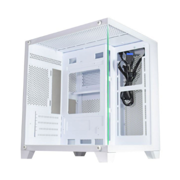Imagem de GABINETE GAMER K-MEX AQUARIO CG-W305 BRANCO MICRO ATX SEM FAN