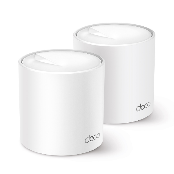 Imagem de KIT ROTEADOR WI-FI MESH TP-LINK DECO X50 (2-PACK) DUAL-BAND AX3000