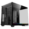 Imagem de GABINETE GAMER KALKAN SAGA RGB PRETO SEM FAN KLK00044